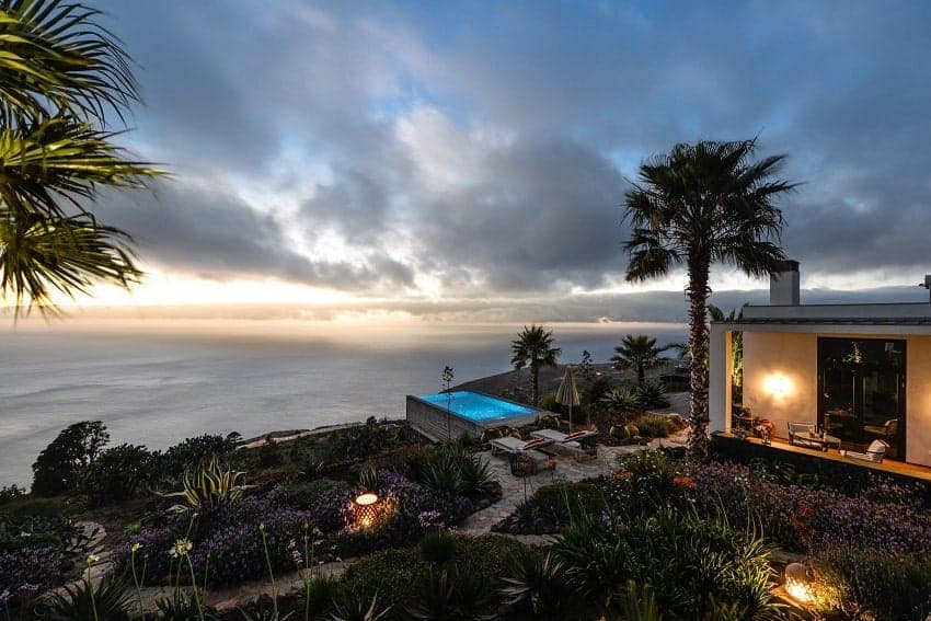 Abendstimmung, Villa El Cielo, La Palma Luxus Ferienhaus Abendstimmung, Villa El Cielo, La Palma Luxus Ferienhaus