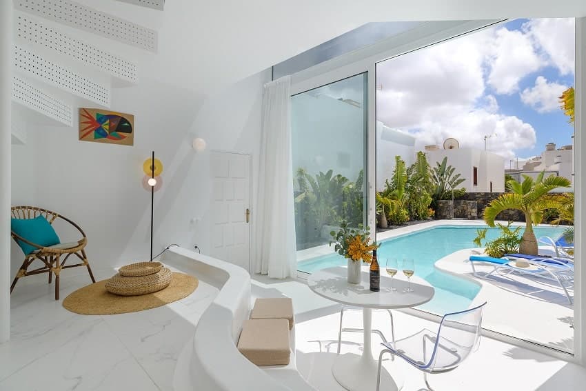 Ausblick, Suite Chic Deluxe, Ferienwohnung Lanzarote Ausblick, Suite Chic Deluxe, Ferienwohnung Lanzarote