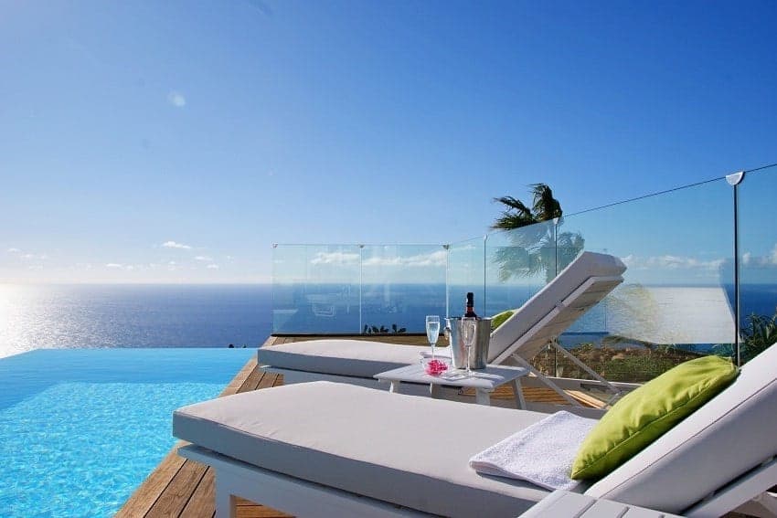 Ausblick, Villa Perla del Mar, Villa Puntagorda Ausblick, Villa Perla del Mar, Villa Puntagorda