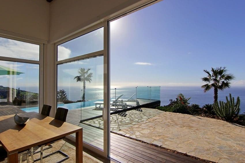 Ausblick, Wohnbereich, Villa Perla del Mar, Villa Puntagorda Ausblick, Wohnbereich, Villa Perla del Mar, Villa Puntagorda