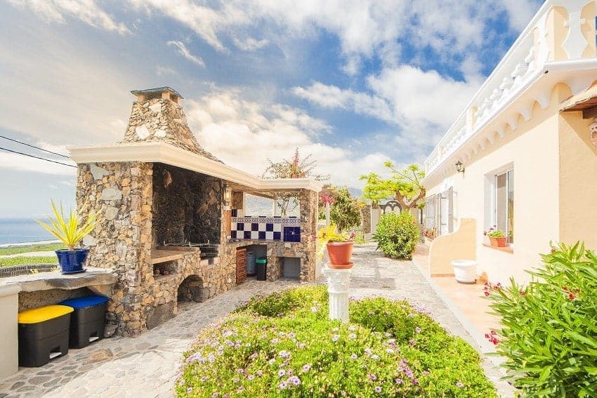 Zona de Barbacoa, Casa La Costa, Alquiler Vacacional en La Palma Zona de Barbacoa, Casa La Costa, Alquiler Vacacional en La Palma