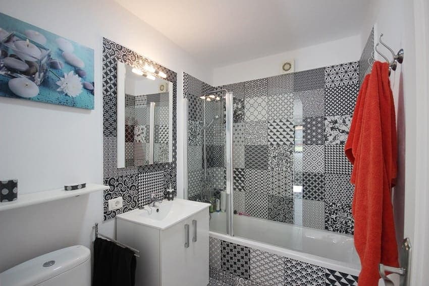 Bathroom, Apartment Verode, Puerto Naos Holiday Flat