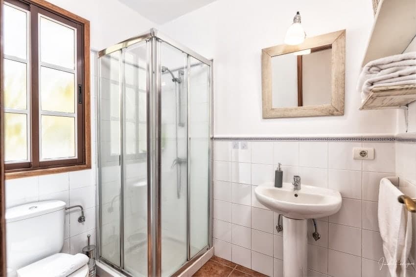 Bathroom, Casa El Salto, Holiday Home Los Llanos with Private Pool