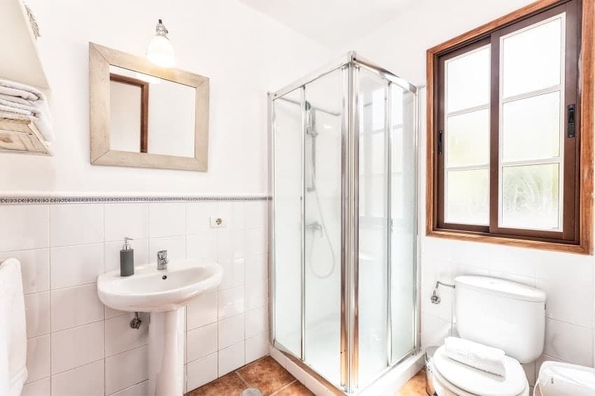 Bathroom, Casa El Salto, Holiday Home Los Llanos with Private Pool, La Palma
