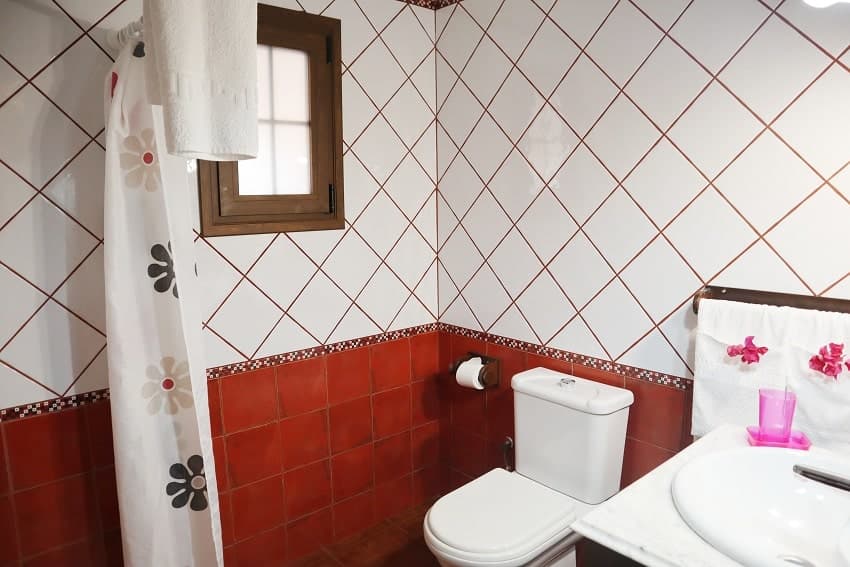 Bathroom, Casa Herminia, Holiday House with Pool Puntagorda Bathroom, Casa Herminia, Holiday House with Pool Puntagorda