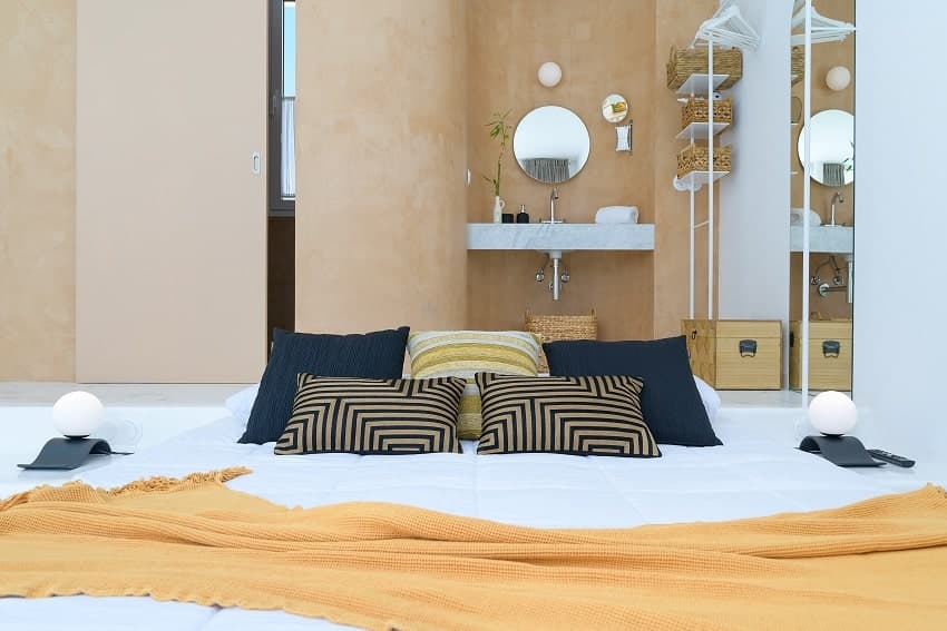 Bed, Suite Love Deluxe, Lanzarote Apartment Bed, Suite Love Deluxe, Lanzarote Apartment