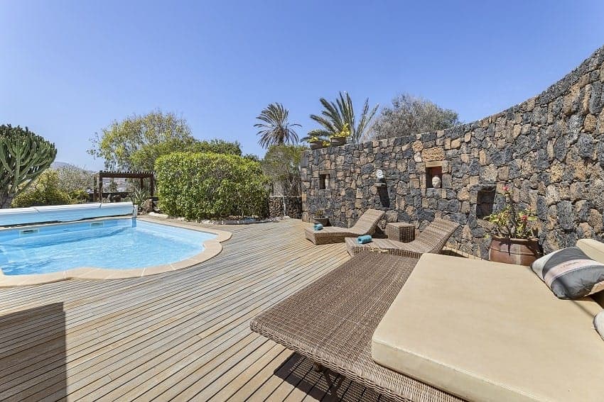 Casa Brixio, Poolbereich, Ferienhaus Fuerteventura mit Pool Casa Brixio, Poolbereich, Ferienhaus Fuerteventura mit Pool
