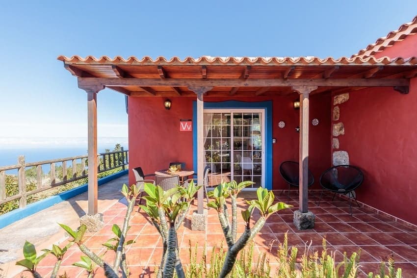 Casa La Atalaya del Mar, Terrace, Puntagorda Holiday Home, La Palma Casa La Atalaya del Mar, Terrace, Puntagorda Holiday Home, La Palma