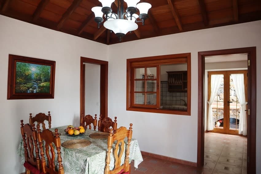 Dining Area, Casa Las Gemelas, Holiday Rental with Pool Tijarafe