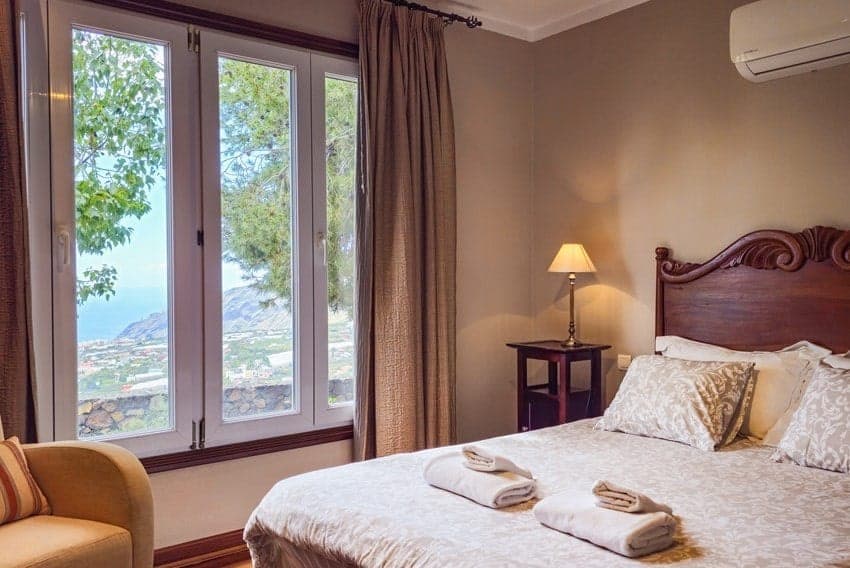 Ferienhäuser La Palma Westseite, Hauptschlafzimmer, Villa Torres Ferienhäuser La Palma Westseite, Hauptschlafzimmer, Villa Torres