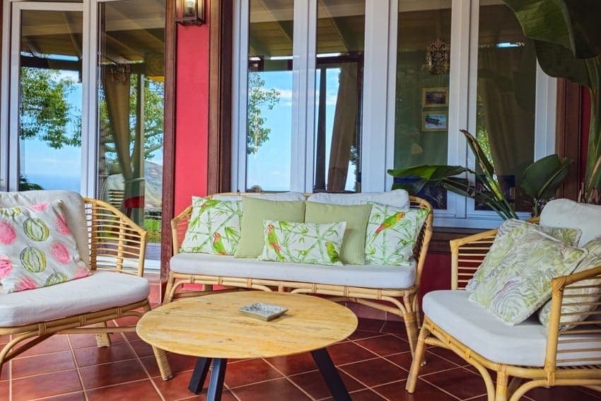Ferienhäuser La Palma Westseite, Lounge, Villa Torres Ferienhäuser La Palma Westseite, Lounge, Villa Torres