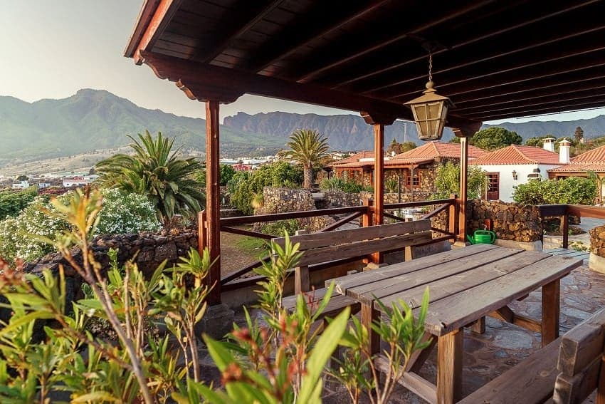Finca Esperanza, Abendstimmung, Finca La Palma Finca Esperanza, Abendstimmung, Finca La Palma