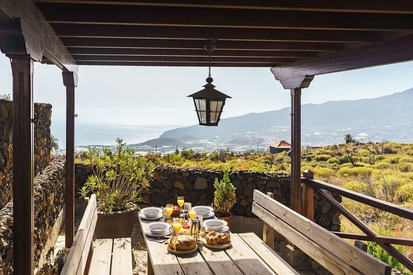 Finca Esperanza, Aussichtsterrasse, Finca La Palma Finca Esperanza, Aussichtsterrasse, Finca La Palma