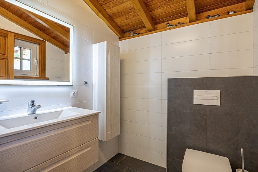 Gäste WC, Casa Mi Arcadia, Ferienhaus La Palma mit privatem Pool Gäste WC, Casa Mi Arcadia, Ferienhaus La Palma mit privatem Pool