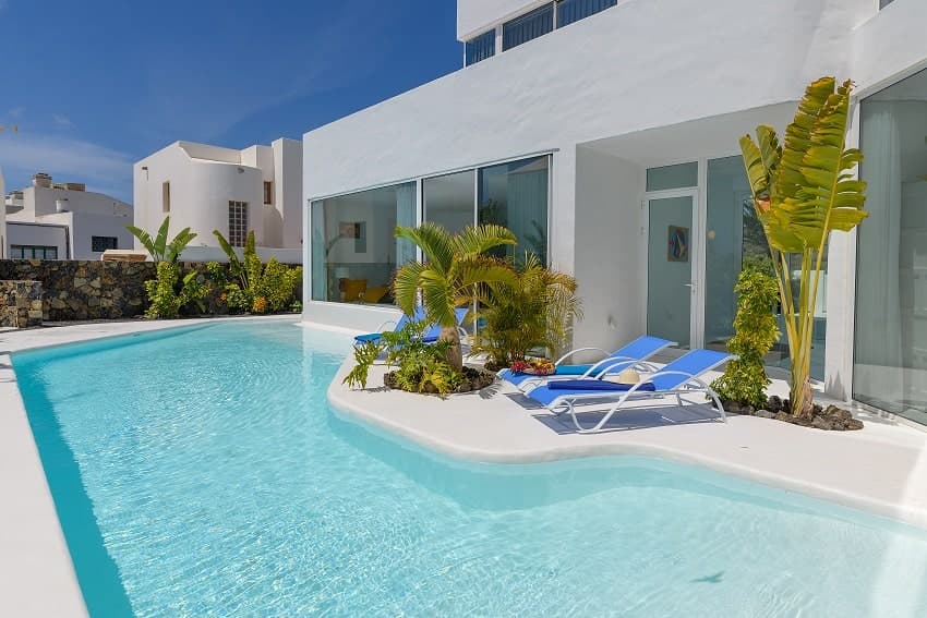 Gemeinschaftspool, Suites Deluxe, Lanzarote Gemeinschaftspool, Suites Deluxe, Lanzarote
