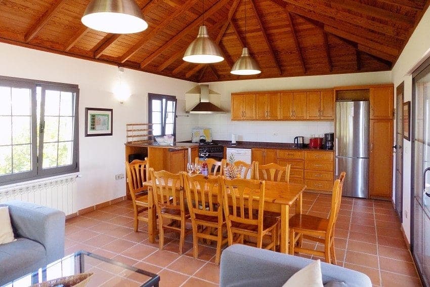 Kitchen, Casa La Grenadina, Holiday House with Pool La Palma