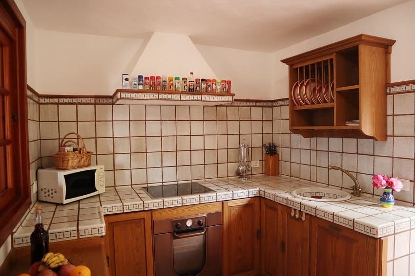Kitchen, Casa Las Gemelas, Holiday Rental with Pool La Palma