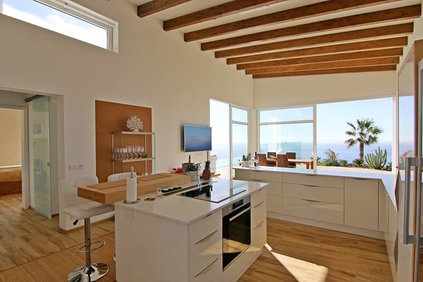 Küche, Villa Perla del Mar, Villa Puntagorda, La Palma Küche, Villa Perla del Mar, Villa Puntagorda, La Palma