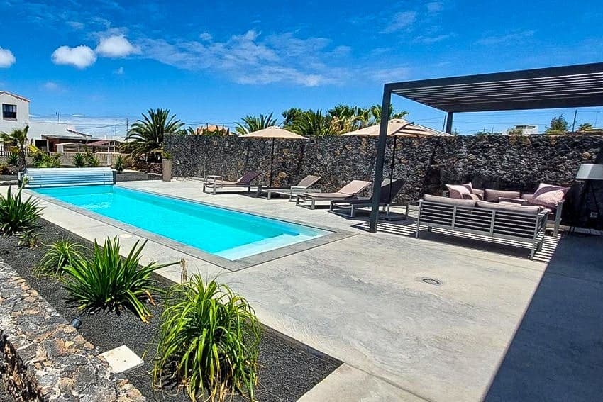 Pool, Casa Nido, Ferienhaus Lajares Pool, Casa Nido, Ferienhaus Lajares