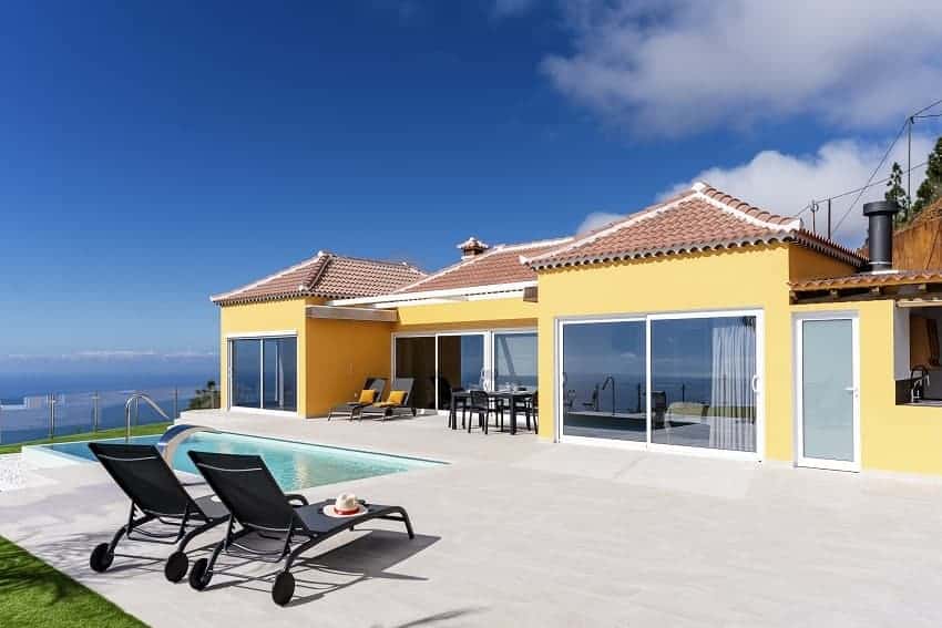 Zona de la Piscina, Villa Marajá, Casa Rural La Palma Canarias Zona de la Piscina, Villa Marajá, Casa Rural La Palma Canarias