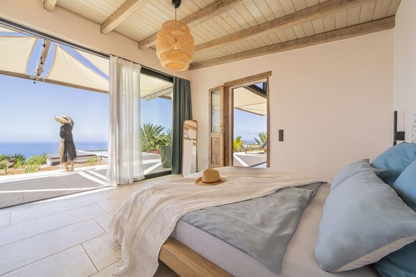 Dormitorio 1, Villa SkyView, Villa La Punta con Piscina, La Palma Dormitorio 1, Villa SkyView, Villa La Punta con Piscina, La Palma