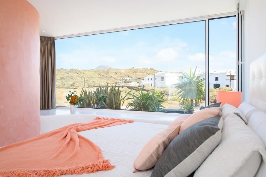 Dormitorio, Suite Pool Deluxe, Apartamento en Lanzarote Dormitorio, Suite Pool Deluxe, Apartamento en Lanzarote