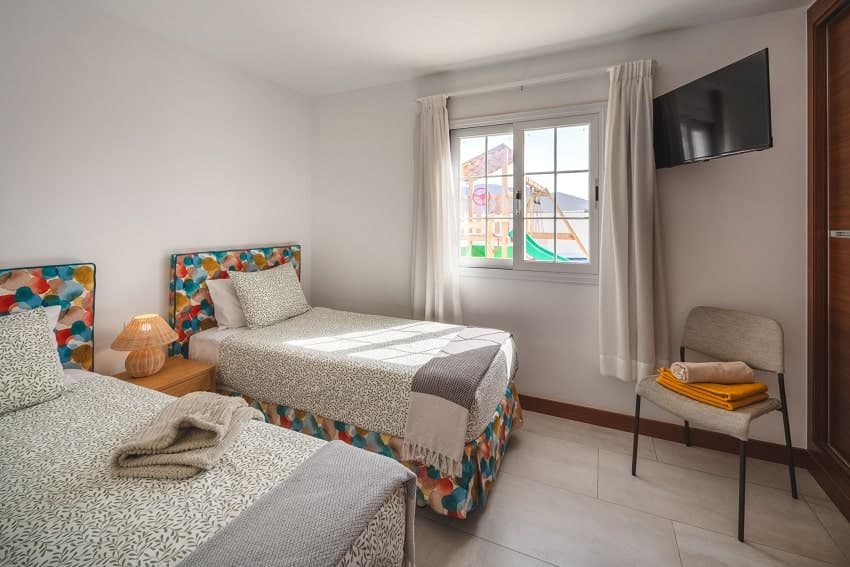 Schlafzimmer, Villa Alay, Lanzarote Ferienhaus, Playa Blanca Schlafzimmer, Villa Alay, Lanzarote Ferienhaus, Playa Blanca