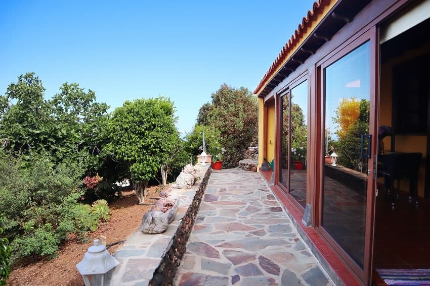 Terrace, Casa Herminia, Holiday House with Pool Puntagorda, La Palma Terrace, Casa Herminia, Holiday House with Pool Puntagorda, La Palma