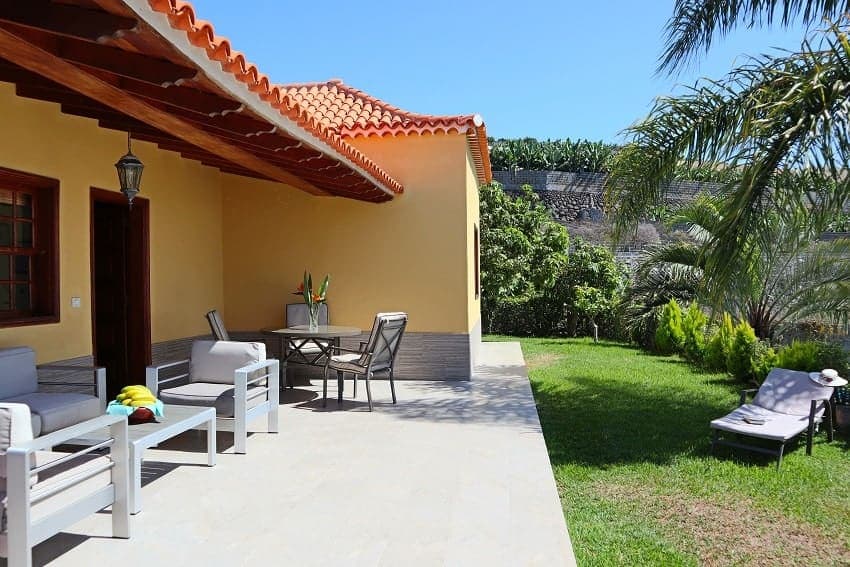 Terrasse, Casa Paula, Ferienhaus La Palma mit Pool Terrasse, Casa Paula, Ferienhaus La Palma mit Pool