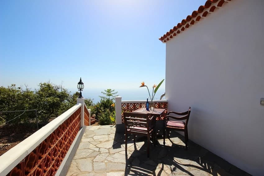 Terrasse, Finca Los Dos Patos C, Finca auf La Palma mieten Terrasse, Finca Los Dos Patos C, Finca auf La Palma mieten