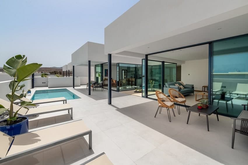 Terrasse, Villa Taboire A, Ferienhaus Lanzarote Terrasse, Villa Taboire A, Ferienhaus Lanzarote
