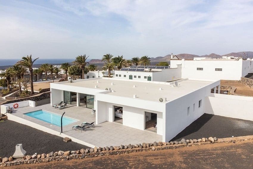 Villa Lero, Außenansicht, Ferienhaus Lanzarote mieten Villa Lero, Außenansicht, Ferienhaus Lanzarote mieten