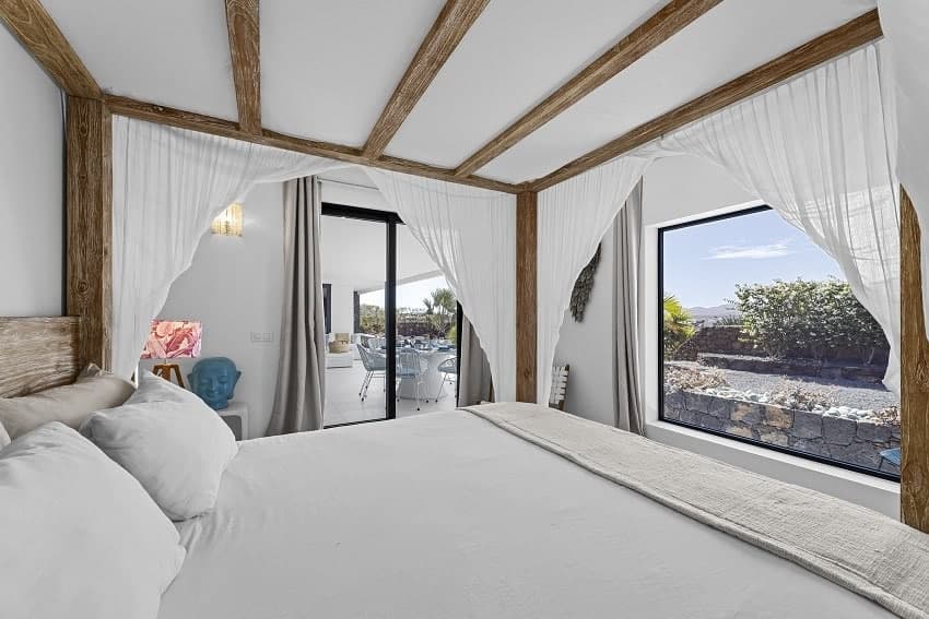 Villa Odo, Schlafzimmer, Villa Lajares Villa Odo, Schlafzimmer, Villa Lajares