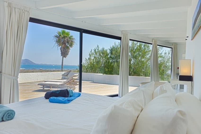 Villa Valhalla, Hauptschlafzimmer, Villa Corralejo Villa Valhalla, Hauptschlafzimmer, Villa Corralejo