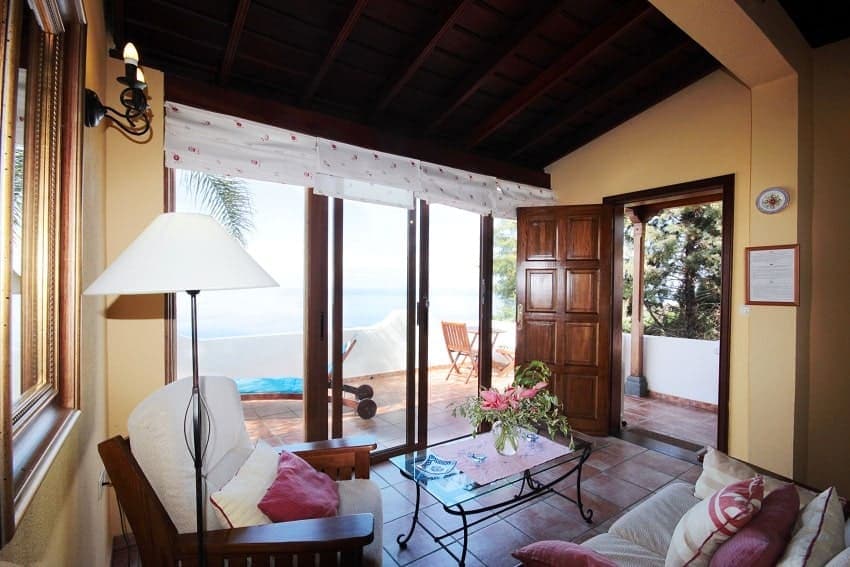 Wohnbereich, Apartment, Casa Paula, Ferienhäuser auf La Palma mit Meerblick Wohnbereich, Apartment, Casa Paula, Ferienhäuser auf La Palma mit Meerblick