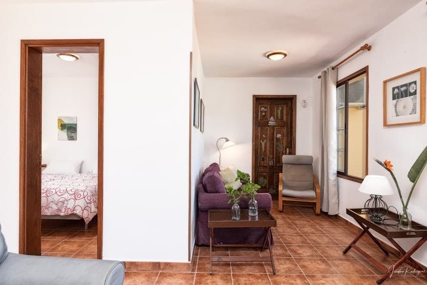 Living Area, Casa El Salto, Holiday Home Los Llanos with Private Pool, La Palma
