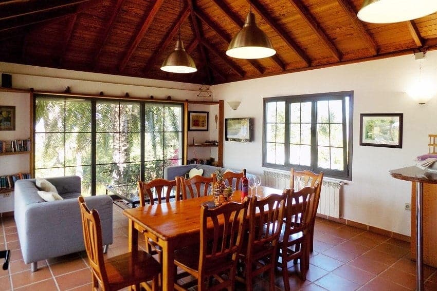 Living Area, Casa La Grenadina, Holiday House with Pool La Palma