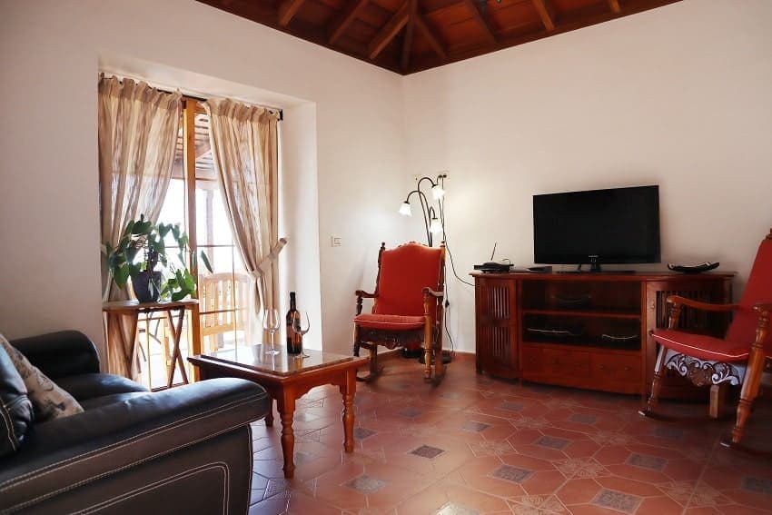 Living Area, Casa Las Gemelas, Holiday Rental with Pool Tijarafe