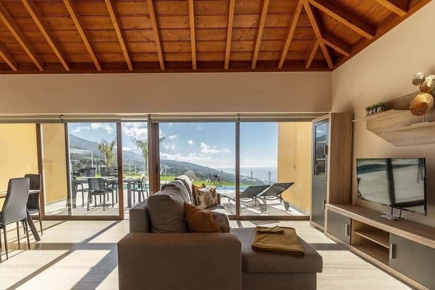 Sala de Estar, Villa Marajá, Casa Rural La Palma Canarias Sala de Estar, Villa Marajá, Casa Rural La Palma Canarias