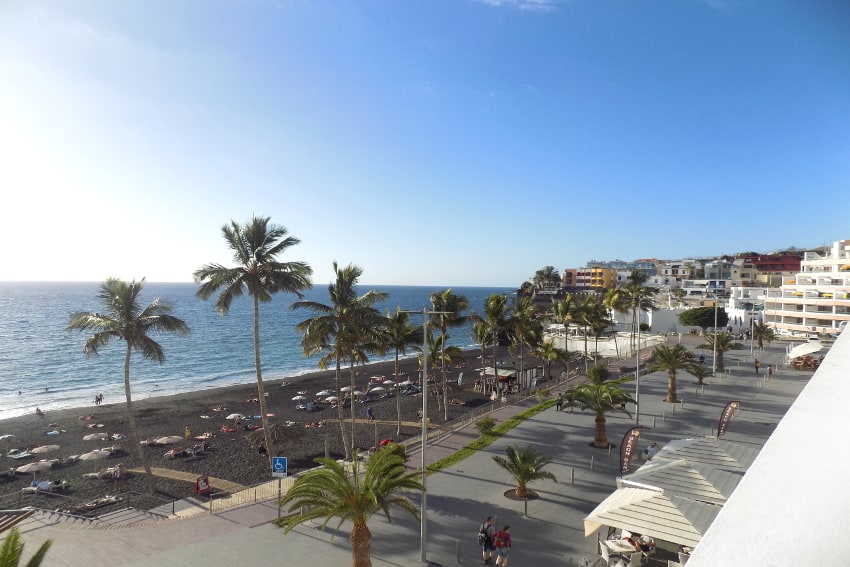 Spain - Canary Islands - La Palma - Puerto Naos - Apartment Atlántico Playa - Cozy bright apartment with balcony and stunning ocean view