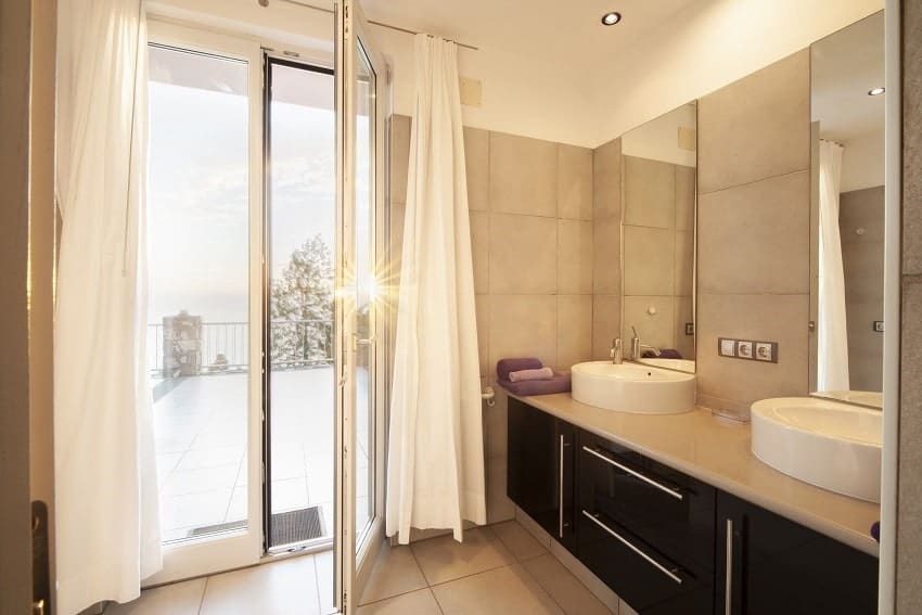 Bathroom, Casa San Borondon, Luxury Holiday Home La Palma