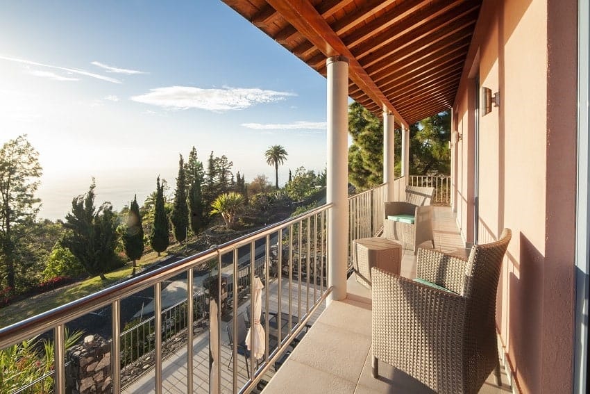 Balcony, Casa San Borondon, Luxury Holiday Home La Palma