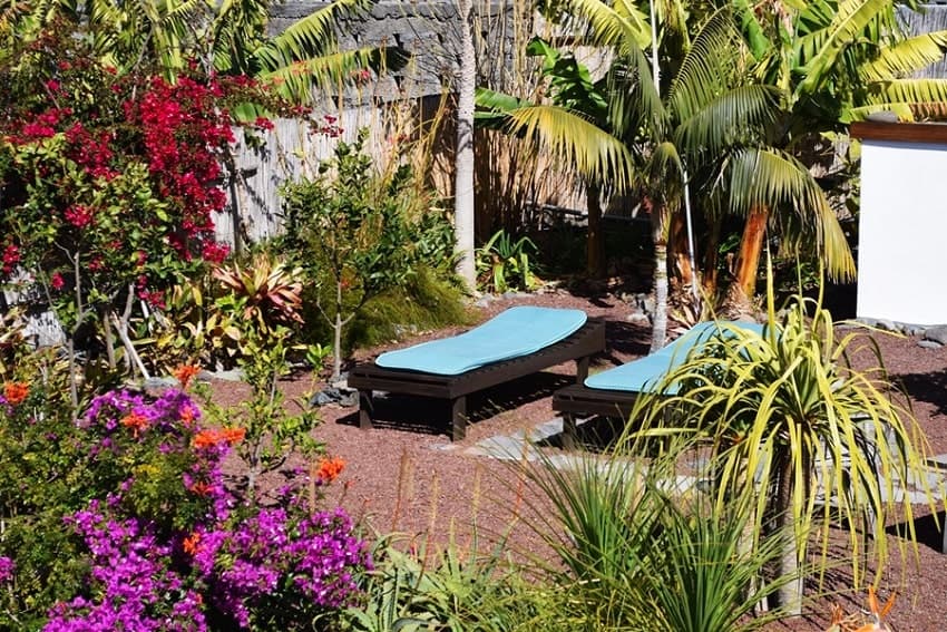 Garten, Casa Vista Caldera, Ferienhaus La Palma