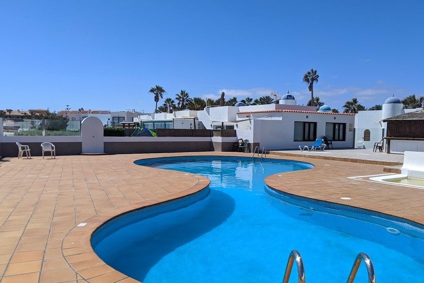 Gemeinschaftspool, Casa Helena Jazmin, Ferienhaus Fuerteventura