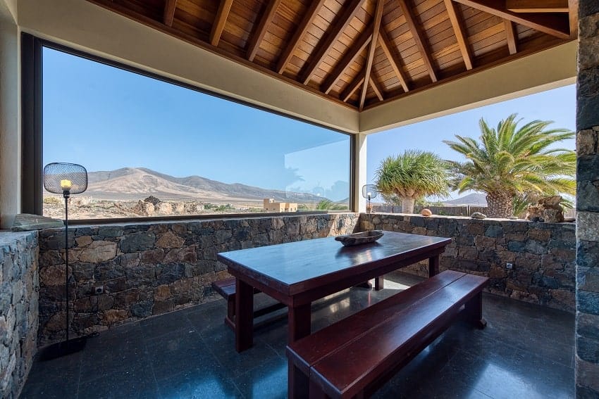 Grillbereich, Villa Atlanntes, Villa Fuerteventura