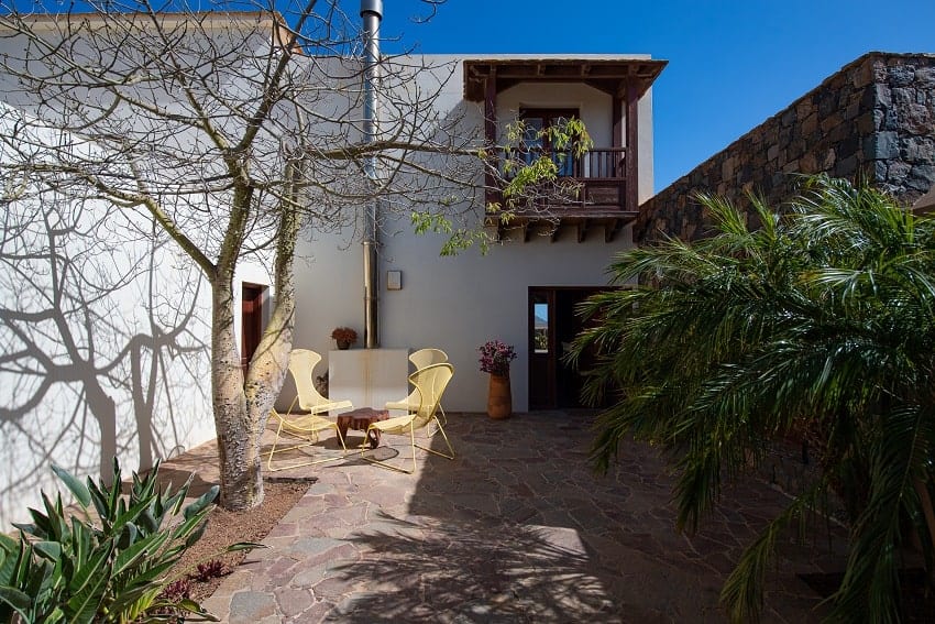 Innenhof, Villa Atlanntes, Villa Fuerteventura