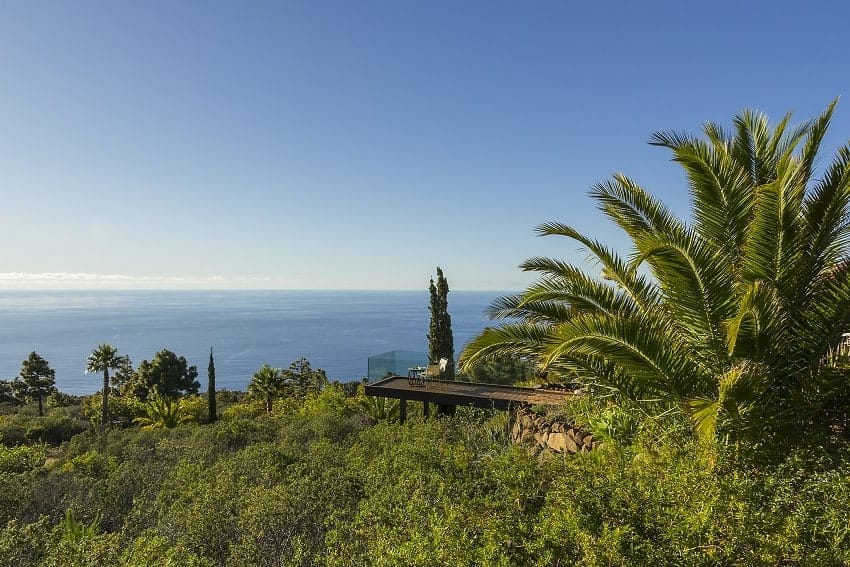 Landschaft, Pabellón de Miramar, Ferienhaus La Palma