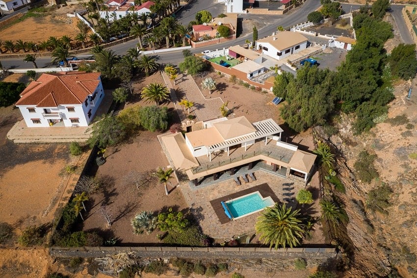Luftaufnahme, Villa Atlanntes, Villa Fuerteventura
