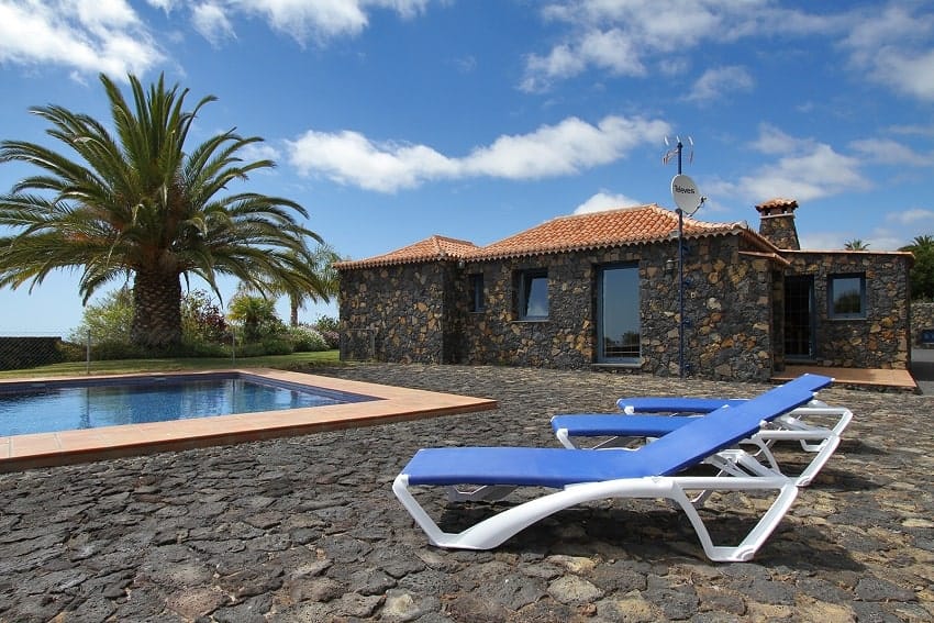 Pool, Casa Amalia, Ferienhaus La Palma