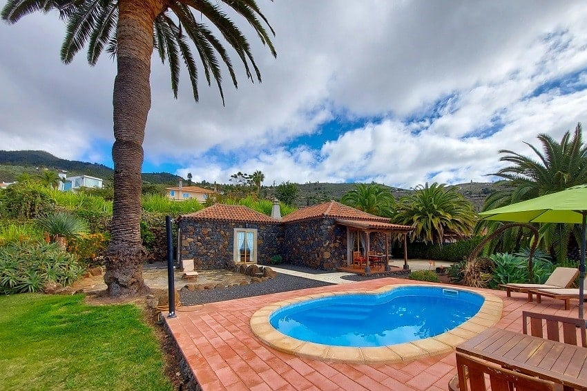 Pool, Casa Las Gemelas, Holiday Home La Palma